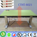 electric height adjustable table office desks with 2 aluminum alloy frame
